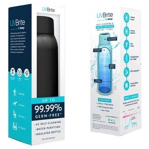 NWT UV Brite Water Bottle